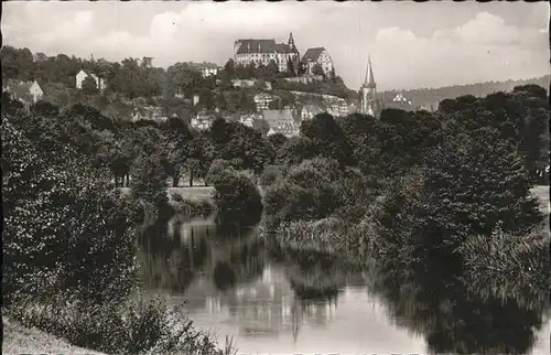 Marburg Lahn Partie an der Lahn Kat. Marburg