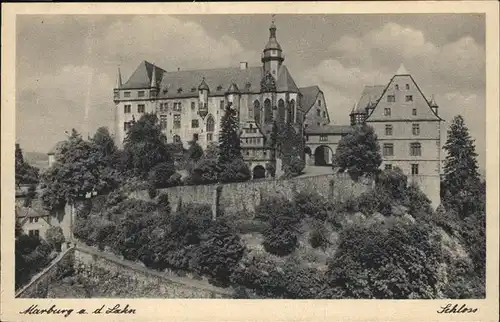 Marburg Lahn Schloss Kat. Marburg