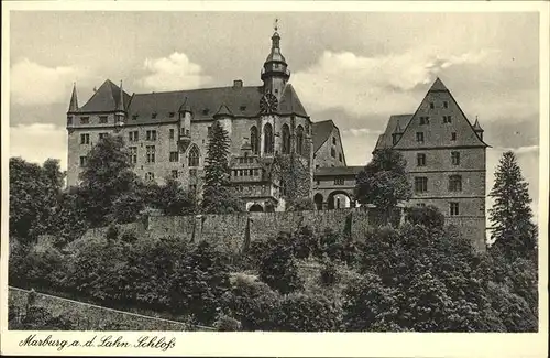 Marburg Lahn Schloss Kat. Marburg