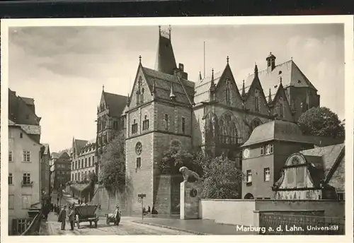 Marburg Lahn Universitaet Kat. Marburg