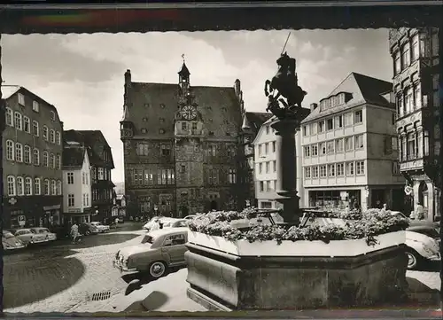 Marburg Lahn Marktplatz Kat. Marburg