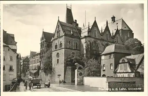 Marburg Lahn Universitaet Kat. Marburg