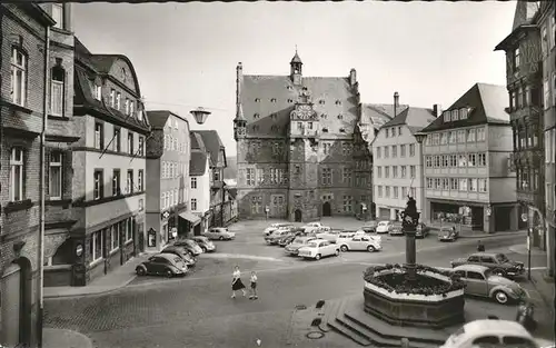 Marburg Lahn Marktplatz Kat. Marburg