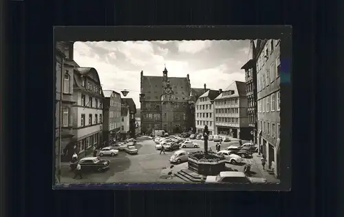 Marburg Lahn Marktplatz Kat. Marburg