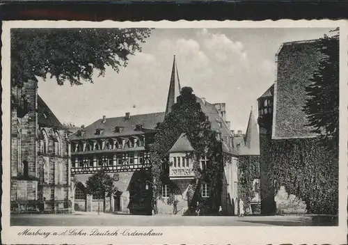 Marburg Lahn Deutsch Ordenshaus Kat. Marburg