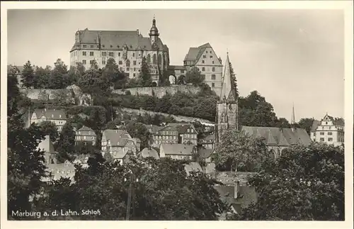 Marburg Lahn Schloss Kat. Marburg