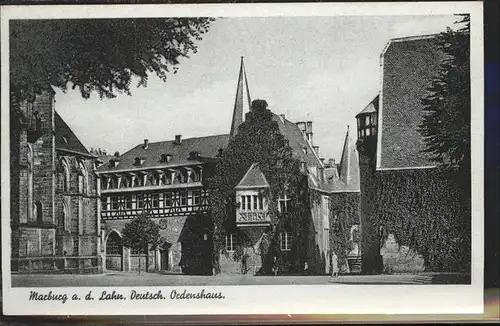 Marburg Lahn Deutsch Ordenshaus Kat. Marburg