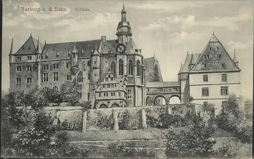 Marburg Lahn Schloss Kat. Marburg