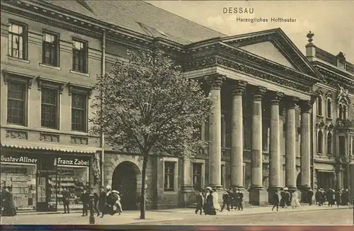 Dessau-Rosslau Herzogliches Hoftheater / Dessau-Rosslau /Anhalt-Bitterfeld LKR