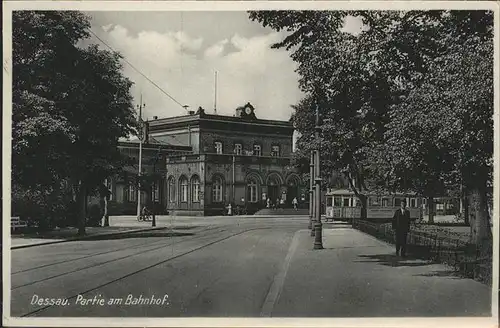 Dessau-Rosslau Partie am Bahnhof / Dessau-Rosslau /Anhalt-Bitterfeld LKR