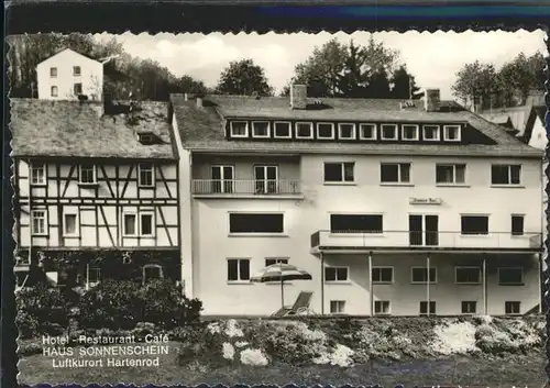 Hartenrod Gladenbach Hotel Haus Sonnenschein Kat. Bad Endbach