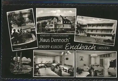 Bad Endbach Kneipp Sanatorium Haus Dennoch Kat. Bad Endbach