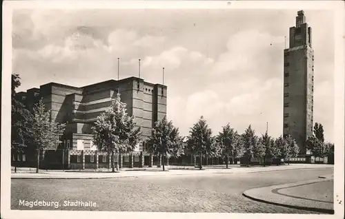 Magdeburg Sachsen Anhalt Stadthalle Kat. Magdeburg