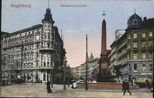 Magdeburg Sachsen Anhalt Hasselbachplatz Kat. Magdeburg