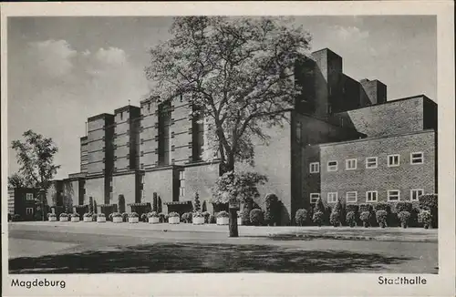 Magdeburg Sachsen Anhalt Stadthalle Kat. Magdeburg