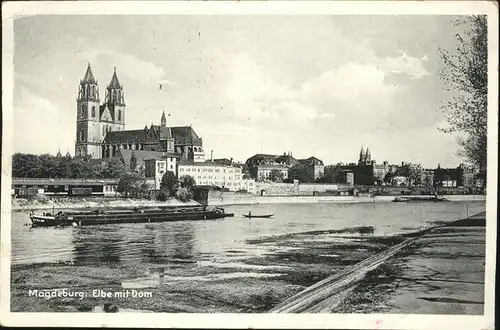 Magdeburg Sachsen Anhalt Elbe Dom Kat. Magdeburg