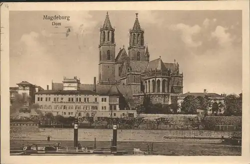Magdeburg Sachsen Anhalt Dom Schiffe Kat. Magdeburg