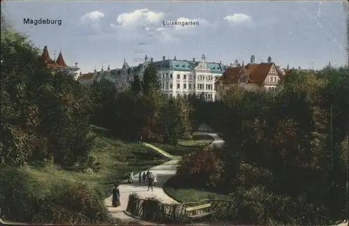 Magdeburg Sachsen Anhalt Luisengarten Kat. Magdeburg