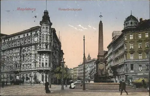 Magdeburg Sachsen Anhalt Hasselbachplatz Kat. Magdeburg