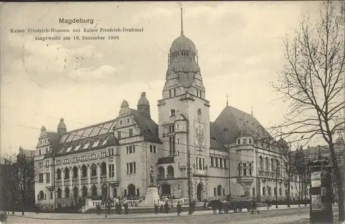 Magdeburg Sachsen Anhalt Kaiser Friedrich Museum Kat. Magdeburg