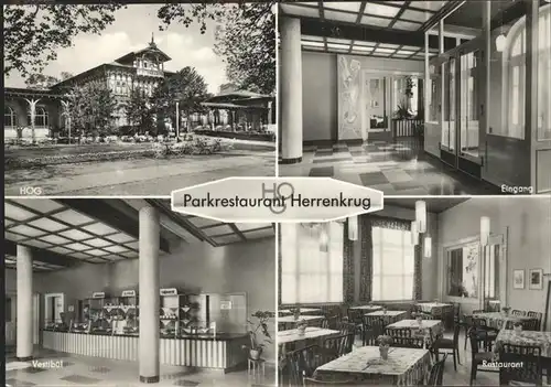 Magdeburg Sachsen Anhalt HOG Parkrestaurant Herenkrug Kat. Magdeburg