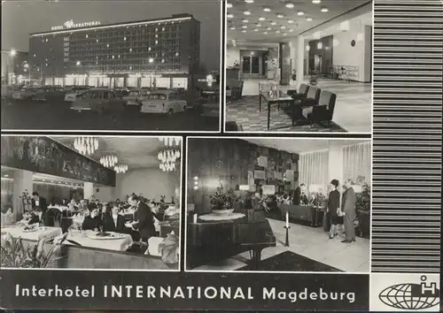 Magdeburg Sachsen Anhalt Interhotel International  Kat. Magdeburg