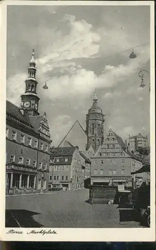 Pirna Marktplatz Kat. Pirna