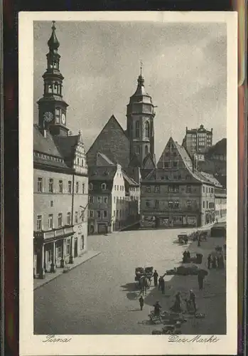 Pirna Markt Kat. Pirna