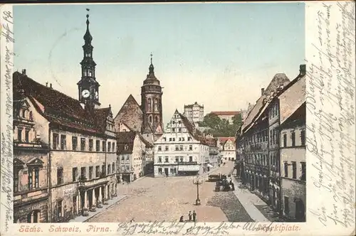 Pirna Marktplatz Kat. Pirna