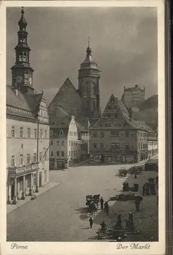 Pirna Markt Kat. Pirna