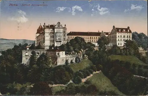 Pirna Schloss Sonnenstein Kat. Pirna