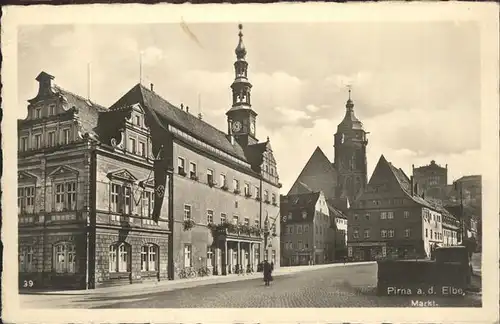 Pirna Markt Kat. Pirna