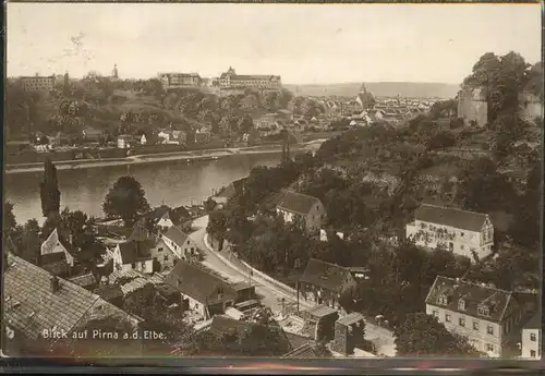 Pirna Elbe Kat. Pirna