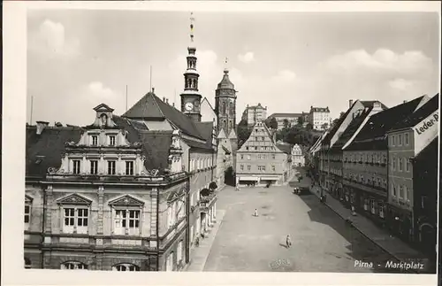 Pirna Marktplatz Kat. Pirna