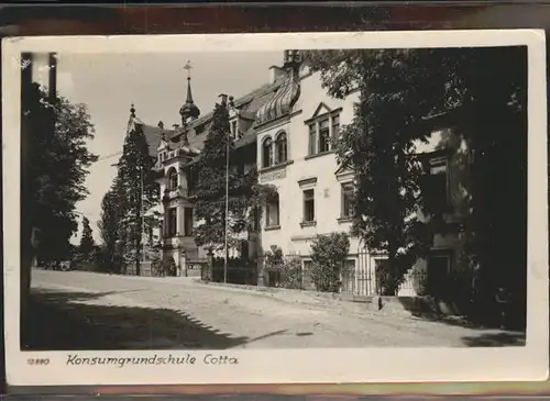 Cotta Konsumgrundschule Kat. Dresden