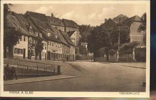 Pirna Tischerplatz Kat. Pirna