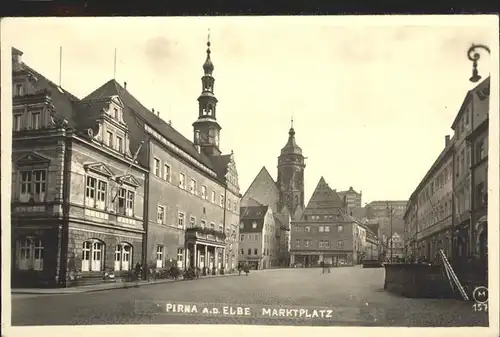 Pirna Marktplatz Kat. Pirna