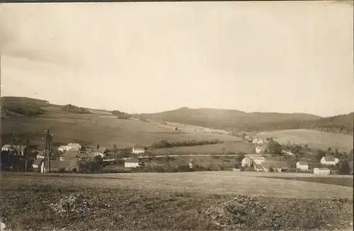 Hellendorf Sachsen Panorama Kat. Bad Gottleuba Berggiesshuebel