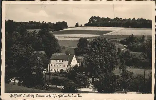 Hellendorf Sachsen Gasthaus Keckritz Kat. Bad Gottleuba Berggiesshuebel