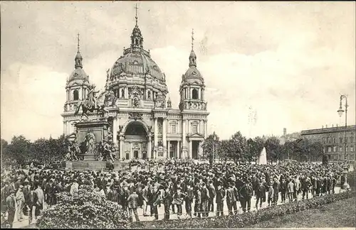 Berlin Lustgarten Militaerkonzert Kat. Berlin