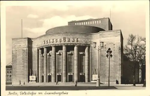 Berlin Volksbuehne  Luxenburgplatz Kat. Berlin