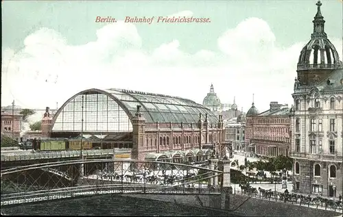 Berlin Bahnhof Friedrichstrasse Kat. Berlin