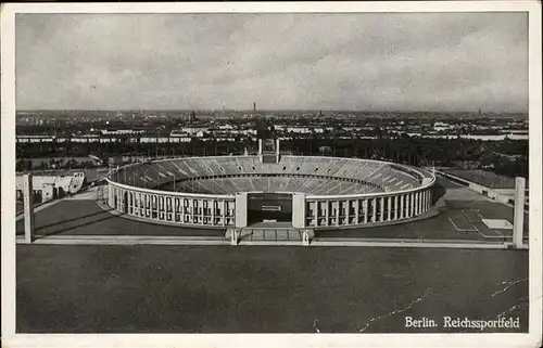 Berlin Reichssportfeld Kat. Berlin