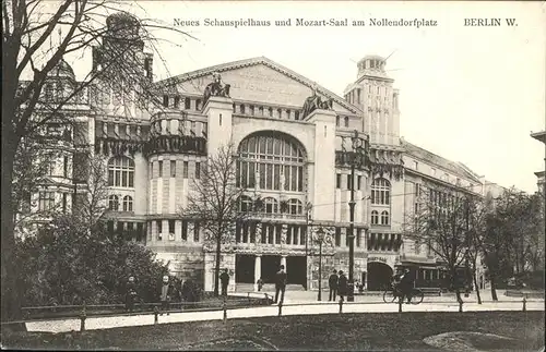 Berlin Neues Schauspielhaus Mozartsall Nollendorfplatz Kat. Berlin