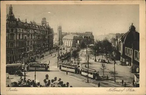 Berlin Nollendorf Platz Strassenbahnen Kat. Berlin