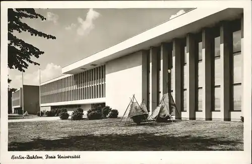 Dahlem Berlin Freie Universitaet / Berlin /Berlin Stadtkreis