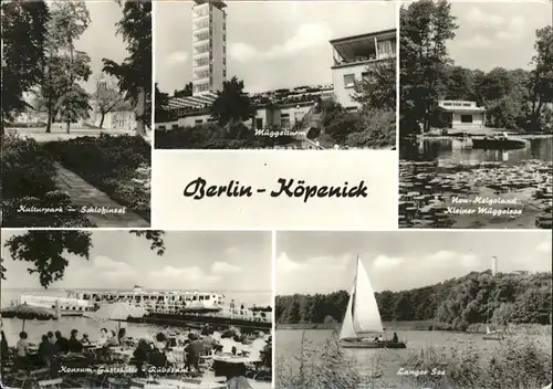 Koepenick Schlossinsel Kleiner Mueggelsee Mueggelturm Langer See  / Berlin /Berlin Stadtkreis