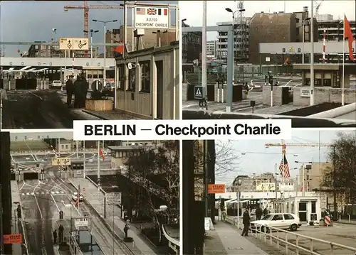 Berlin Checkpoint Charlie Kat. Berlin