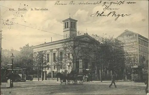 Berlin St. Paulskirche Kat. Berlin