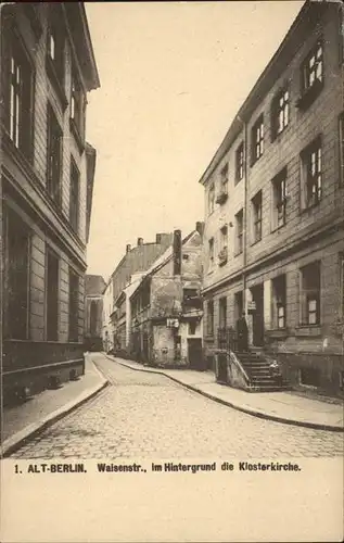 Berlin Walsenstr. Klosterkirche Kat. Berlin